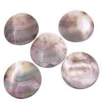 5 pcs round disc shell white black mother of pearl loose beads 40mm 80mm choose crafts jewelry making diy
