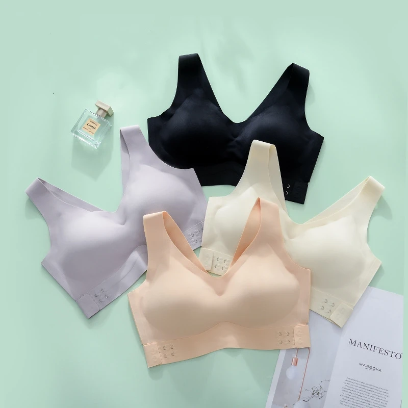 Бюстгальтер Для Беременных С Передней Пуговицей Кормления Сзади Без Косточек