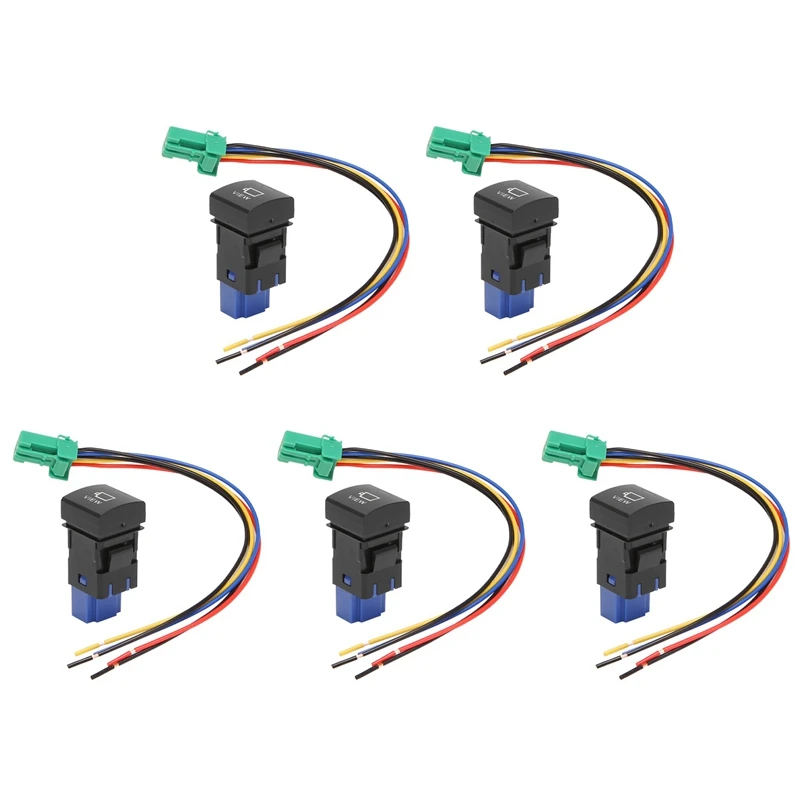 

5X Car Camera View Button Camera Control Switch With Wire For Toyota Camry Xv70 2018 Avalon Rav4 2020 Prado 150