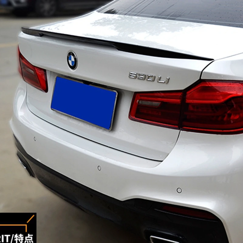 Задний спойлер автомобиля из АБС-пластика багажник губное крыло для BMW G30 5 серии