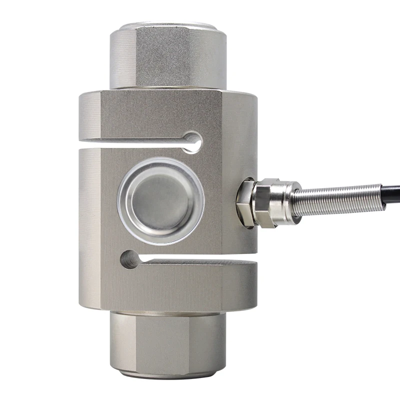 

Tension And Compress Force S-type Load Cell Sensor Weighing Transducer Stress Pull Measuring Test Component 1000KG 5ton