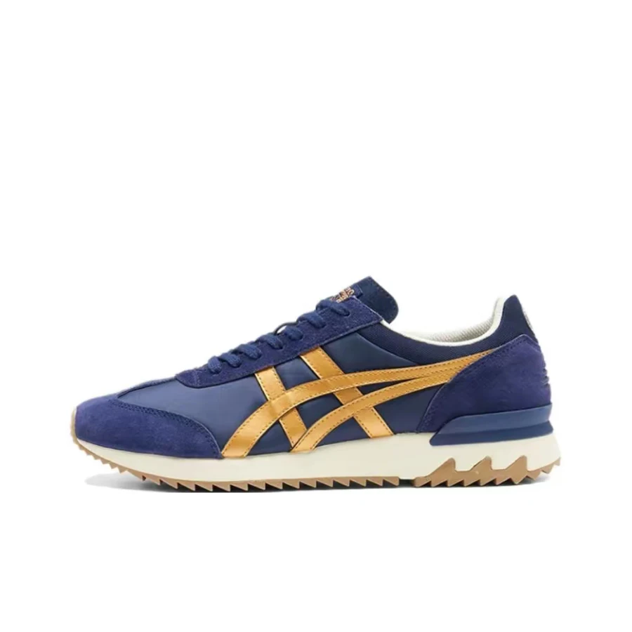 Фото Onitsuka Tiger California 78 EX унисекс кроссовки низкого профиля темно-синего цвета – нескользящая подошва, прочная конструкция и легкий вес 1183A355-406 №1