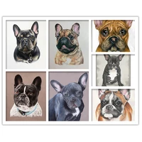 diamond painting for puppies and puppies 5d embroidery icons and chihuahua pet cross stitches home decor hot sale