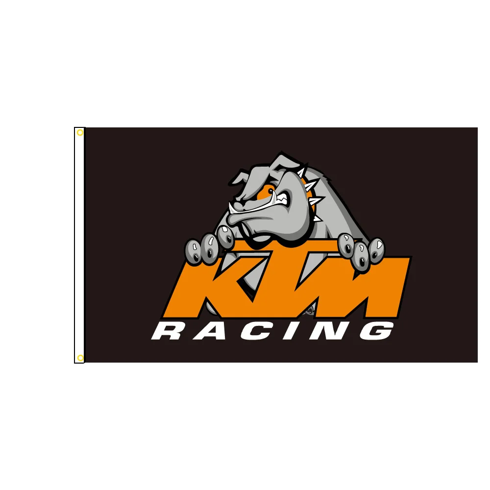 Подвесной полиэстеровый флаг и украшение для мотоцикла 3x5 футов 90x150 см | Дом сад