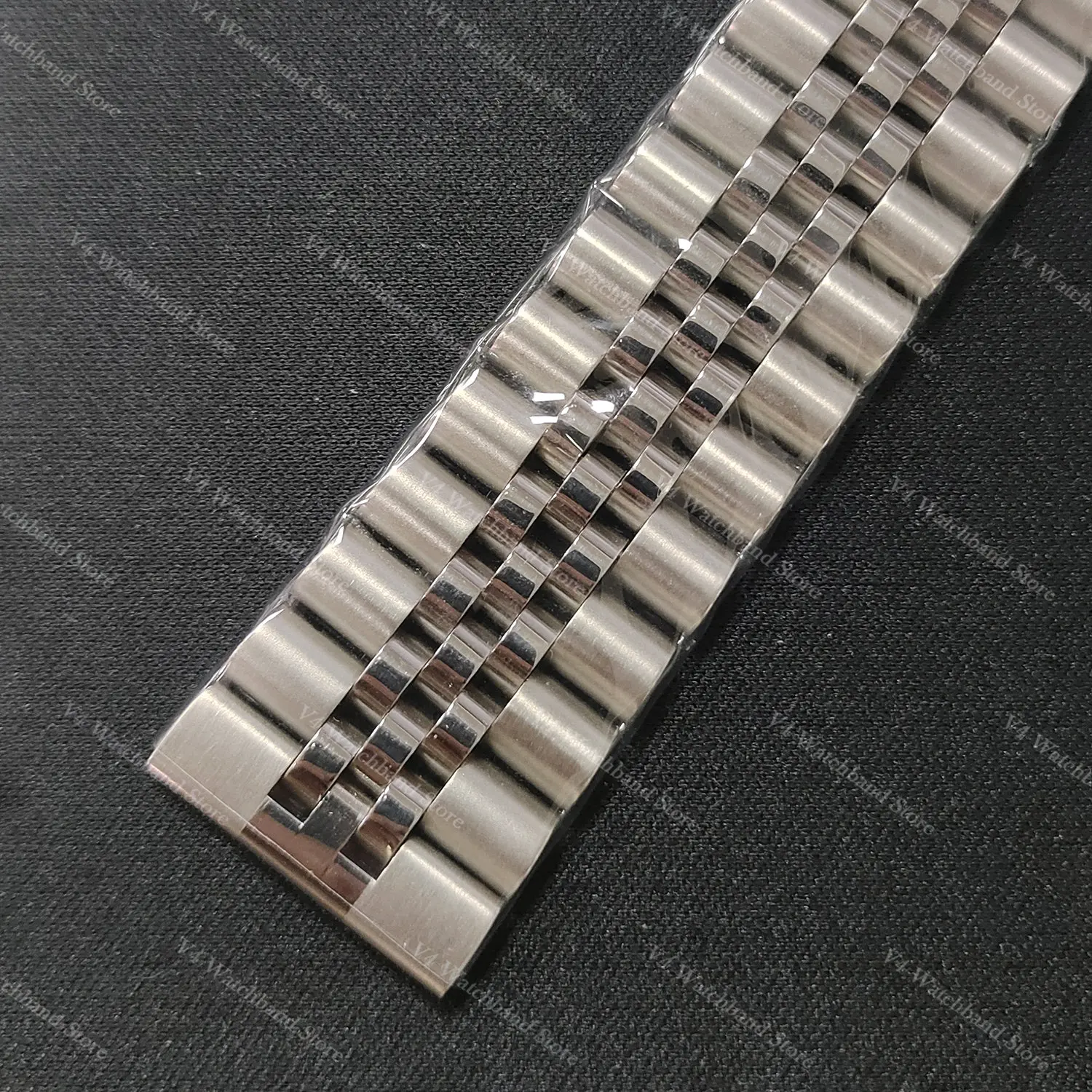 Curved Strap Straight Jubilee 316L Stainless Steel Watchband for Seiko Watch Accessories Solid Bracelet 18/19/20/21/22/23/24mm