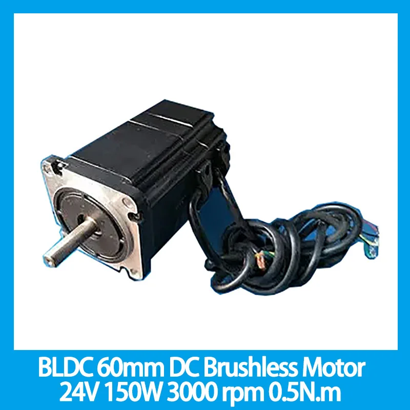 

BLDC 60 мм бесщеточный двигатель постоянного тока 24 В 150 Вт 3000 об/мин нм Длина двигателя 99 мм
