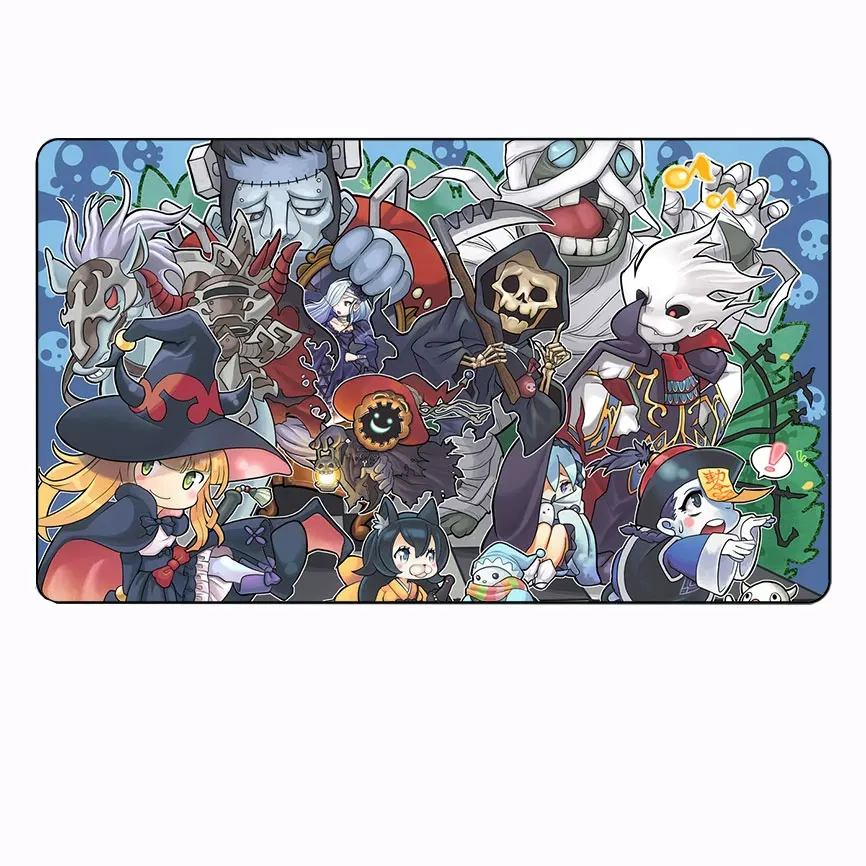 Коврик для настольной мыши YUGIOH с рисунком игры 60x35 см