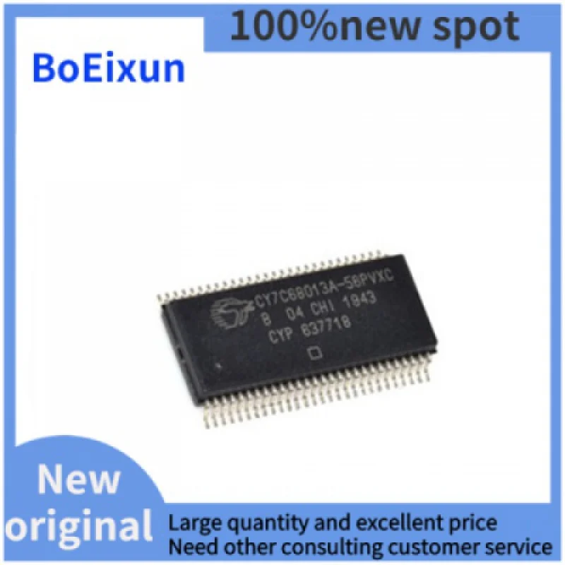 

100%New OriginalCY7C68013A-56PVXCNew56PVCImportedUSBMicrocontrollerICPatchSSOP56Feet