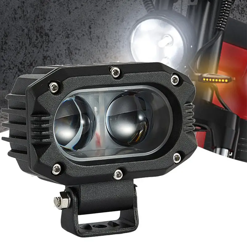 Светодиодные противотуманные фары для мотоциклов водонепроницаемые яркие