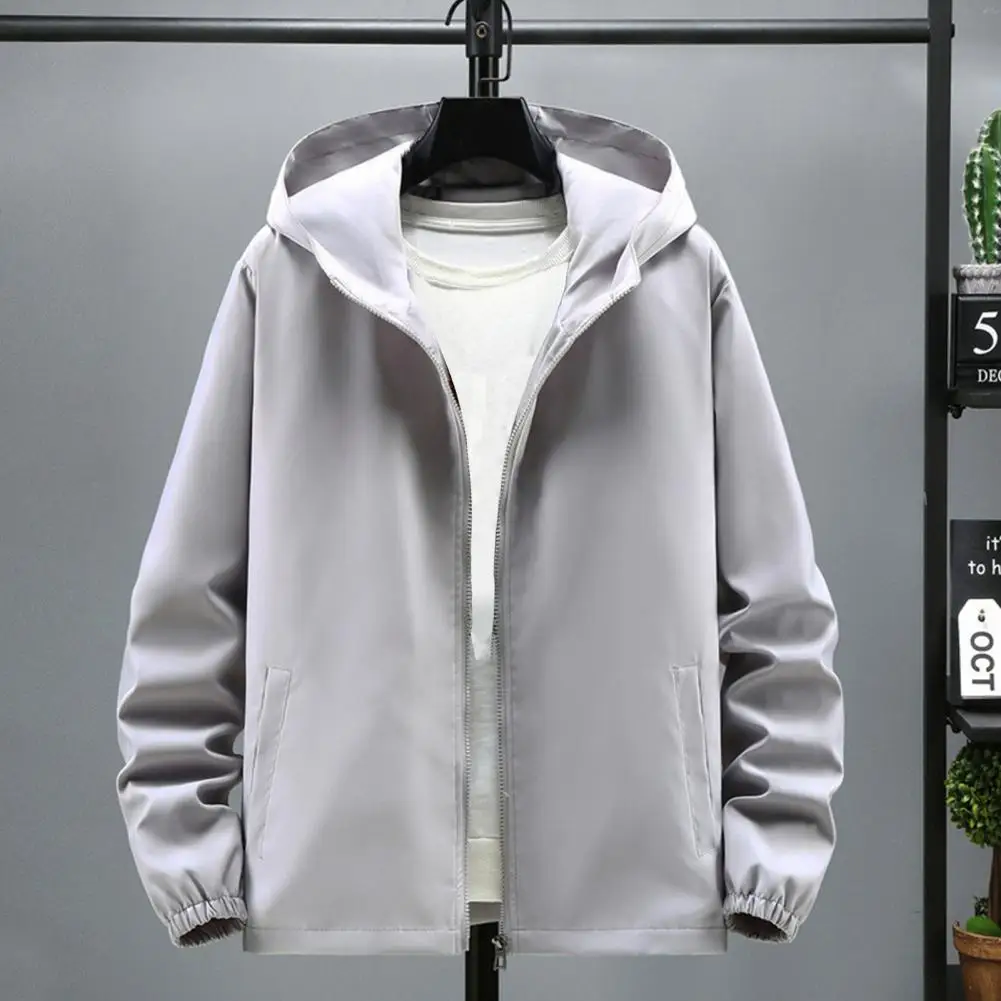 

2023 Spring and Autumn New Men's Hooded New Outdoor Adventure Travel coat Summer Jacket Loose Windproof Coat