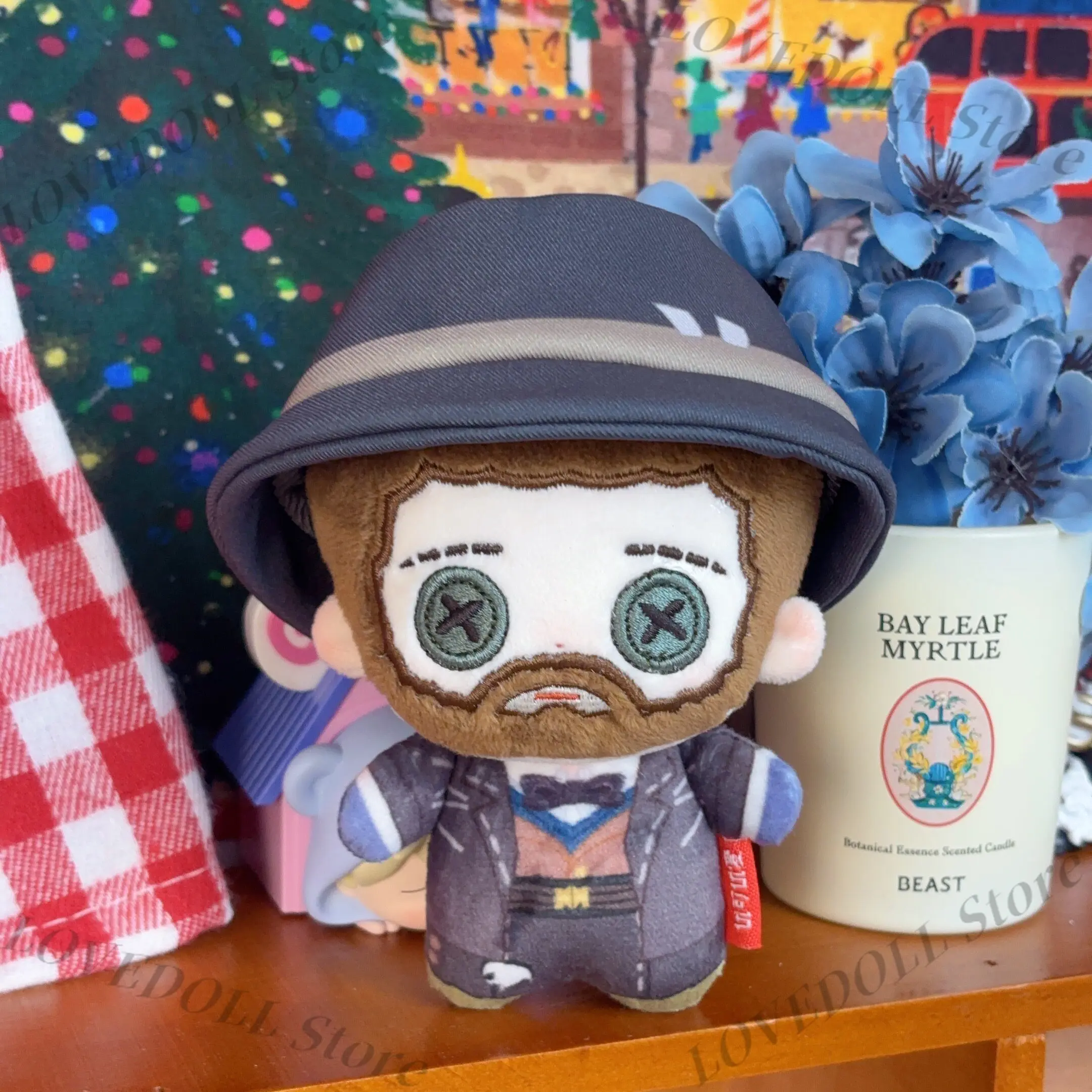 Фото Плюшевый брелок-подвеска Le Roy Magician Game Identity V Servais, 10 см, мягкая игрушка-кукла, косплей, мультяшный оригинальный дизайн №4