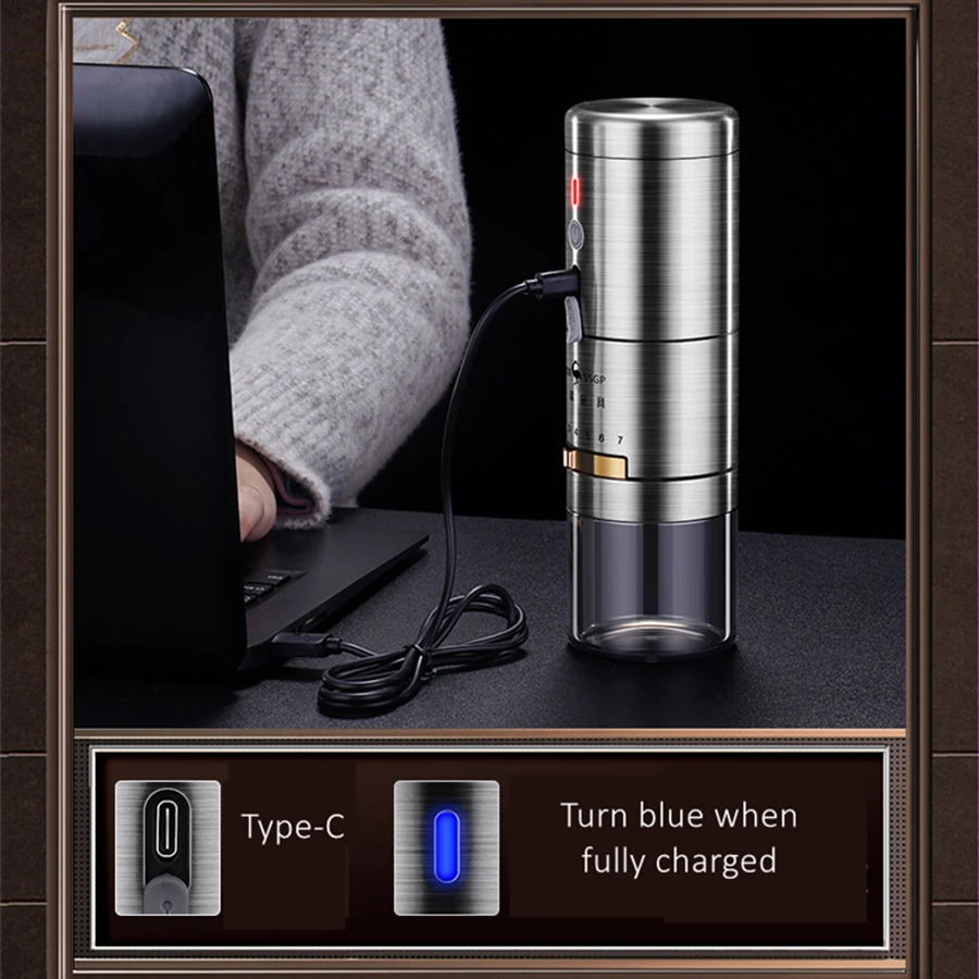 Ручная кофемолка с фильтром LFGB