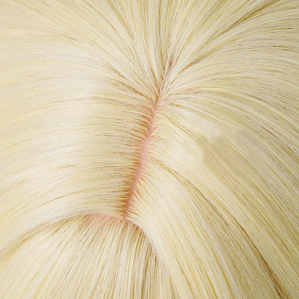 Парик Honkai Star Rail Aglaea короткий волнистый синтетический блондин с эффектом омбре