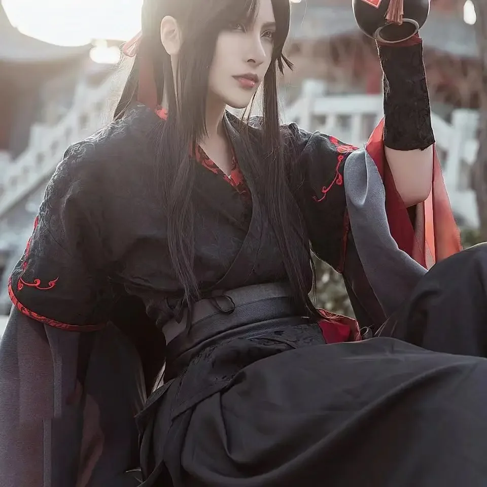 Wei Wuxian аниме костюм гроссмейстер демонического культивирования косплей Mo Dao Zu Shi