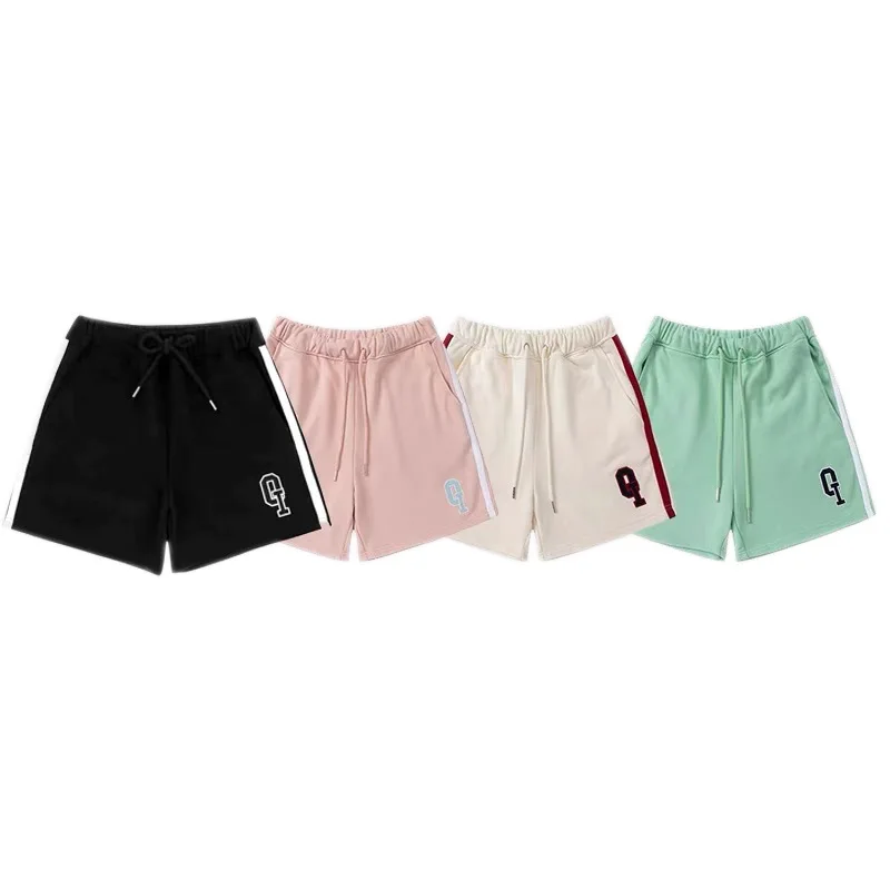 

2022 New Oioi Versatile Loose Casual Men and Women Couples Fashion High Waist Shorts Sweatpants
