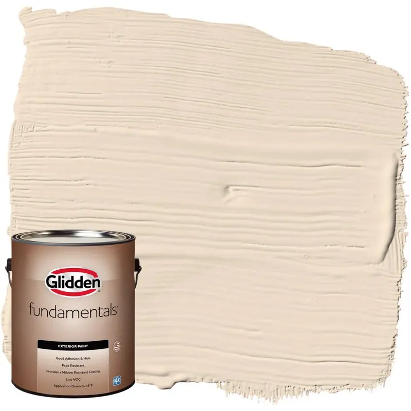 

Exterior Paint Oatmeal Cookie, Flat, 1 Gallon