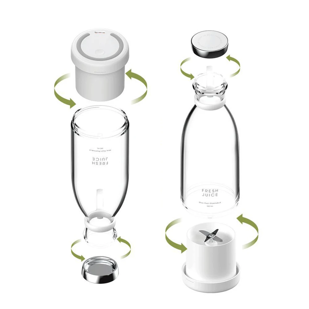 Миниатюрная электрическая соковыжималка портативный многофункциональный