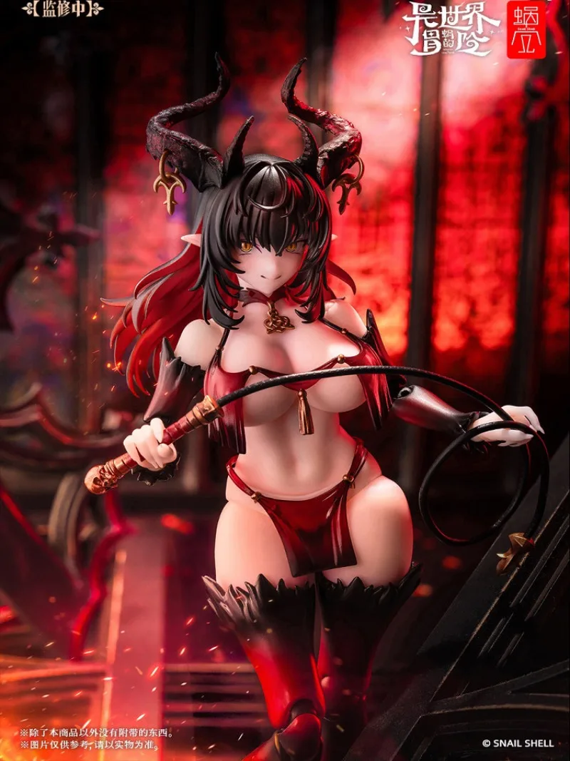 Фото НОВИНКА В НАЛИЧИИ 2026: Коллекционная фигурка Anime Snail Shell Succubus Lustia Second Phasc RPG-01SP, модель игрушки в масштабе 1/12 №3