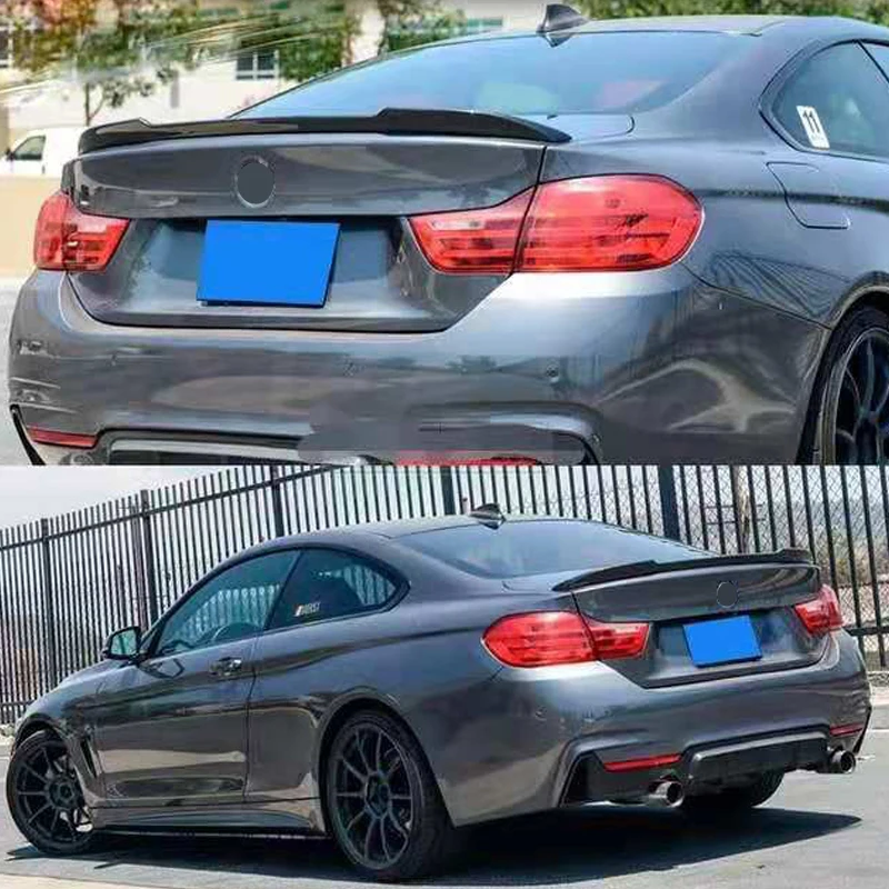 Задний спойлер из углеродного волокна в стиле CS для BMW F36 4 серии 2-дверного седана