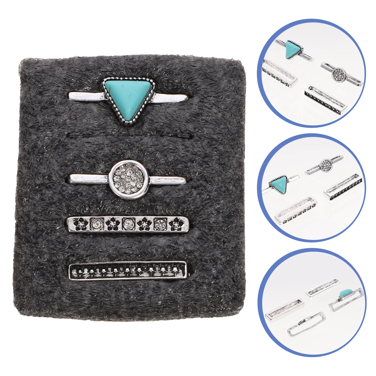 

Watch Band Strap Decorative Ring Ornament Charms Charm Watchband Bracelet Fastener Rhinestone Classic Versa 40Mm 38Mm Slim Steel