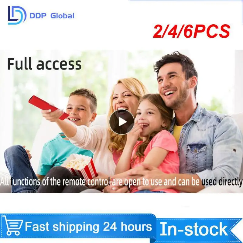 

2/4/6PCS For 2021 Amazon Fire Tv Stick Silicone Cover Shockproof With Lanyard Silicone Case For Fire Tv Stick 4k