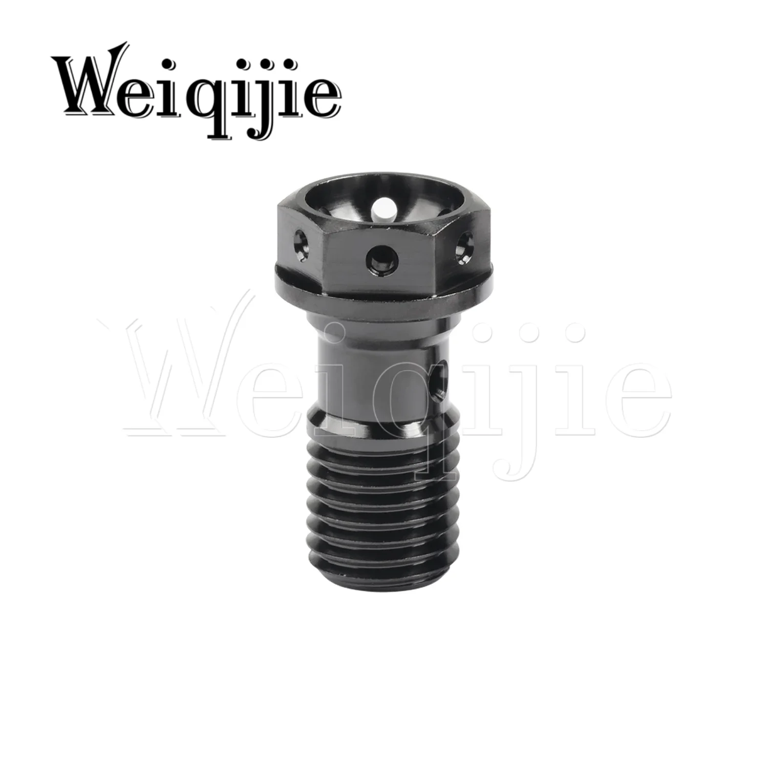 

Weiqijie титановый болт M10 Шаг 1,0/1,25 Шестигранная Фланцевая головка банджо винт для тормозной линии мотоцикла Brembo одно отверстие