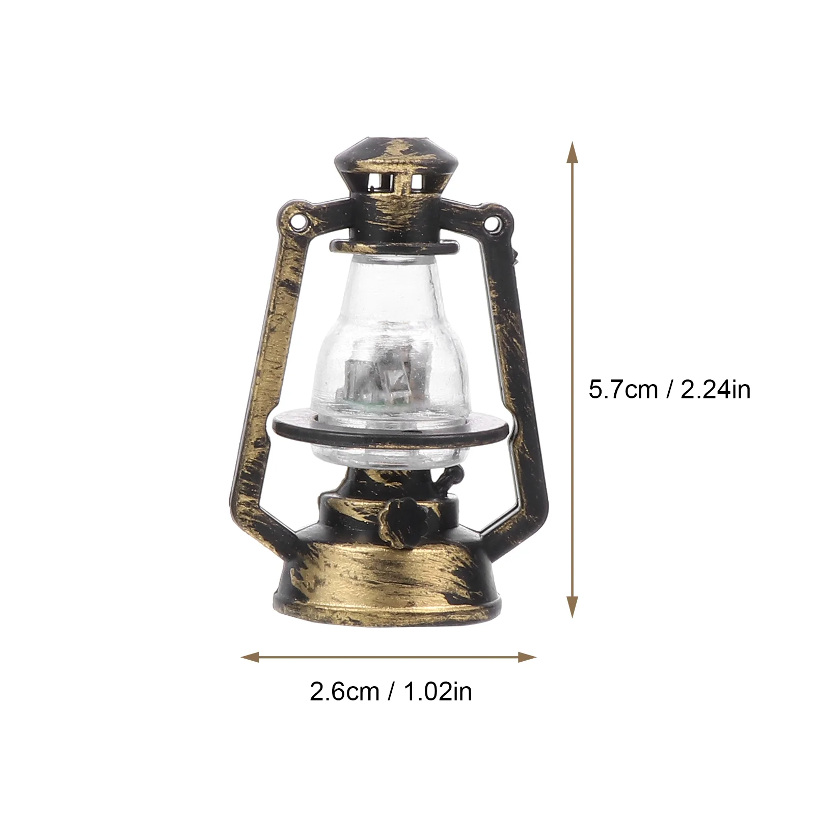 2 шт. имитация керосиновой лампы форма для украшения гостиной мини-модель