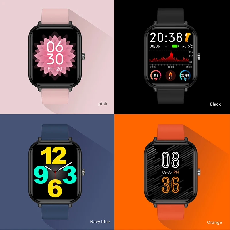 

Q9pro IP68 Waterproof Woman Smartwatch Full Touch Screen Connected Watch Man Sports Bluetooth 5.0 Sleep Monitor Smart Watch