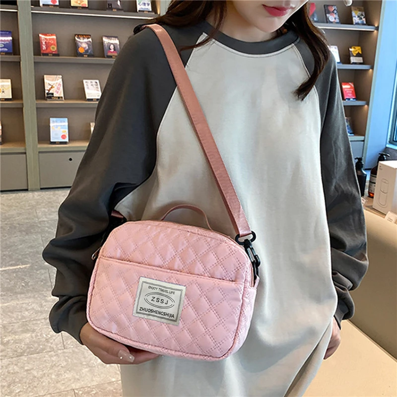 Женская Модная Косметичка Из Ткани Оксфорд Большая Вместительная Сумка Через