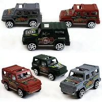 random 1pcs non remote control toy car model simulation mini pull back off road vehicle model car collection enthusiast boy gift