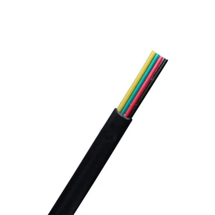

Плоский 4-жильный телефонный кабель UL20251 28AWG из ПВХ, черный, 305 м/шт.