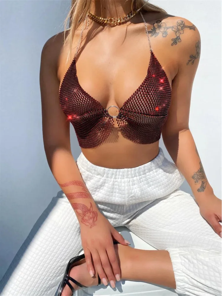 SRUBY сексуальный укороченный топ Женский комплект из двух предметов праздничные