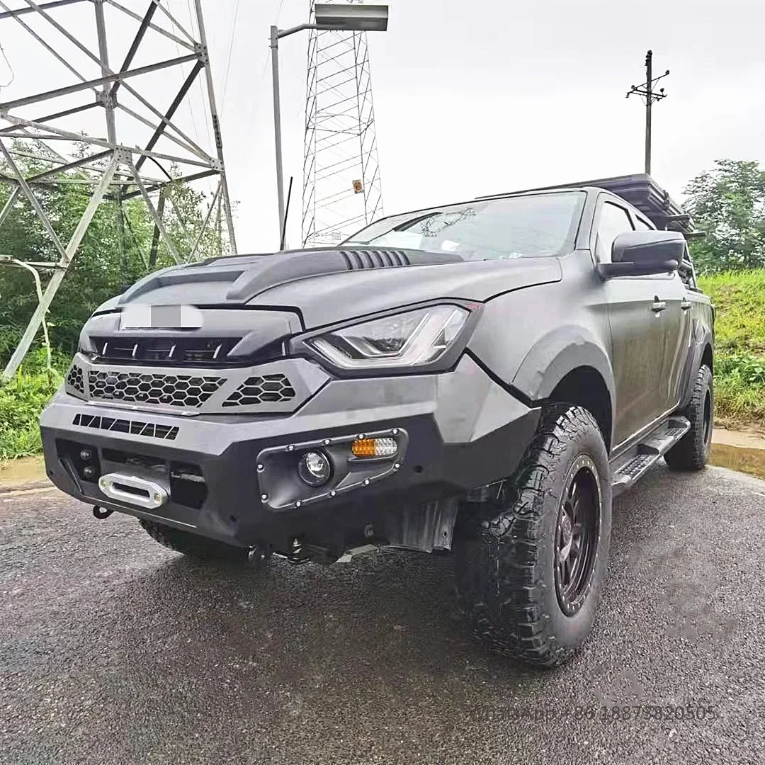 Автомобильный стальной бампер 4x4 внешние аксессуары для переднего бампера Isuzu Dmax
