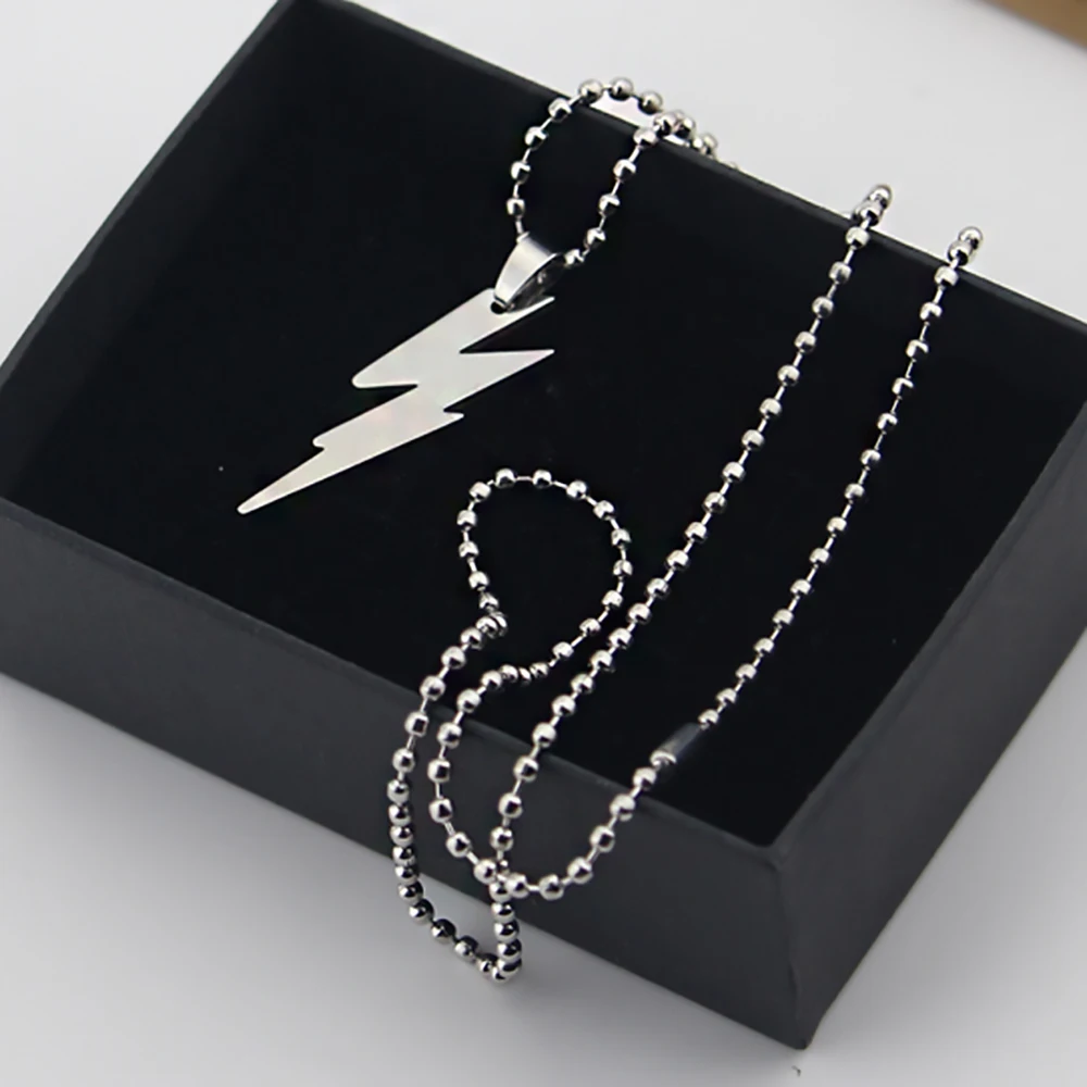 Модные ювелирные изделия ожерелье с молнией аксессуары из нержавеющей стали