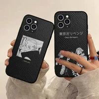 tokyo revengers phone case hard leather case for iphone 11 12 13 mini pro max 8 7 plus se 2020 x xr xs coque