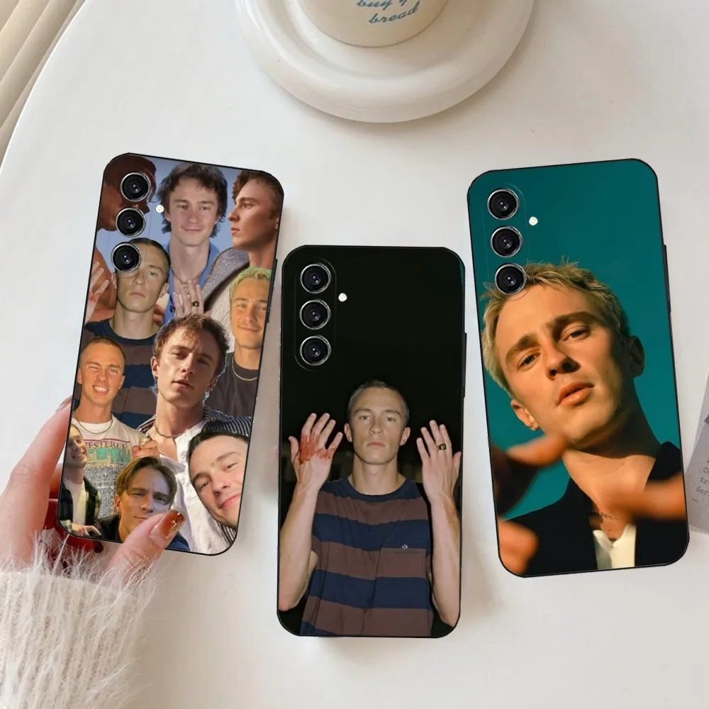 Чехол D-Draw S-Starkey Actor для Samsung S24 23 22 30 21 10 9 Ultra Plus Lite FE мягкий силиконовый черный чехол