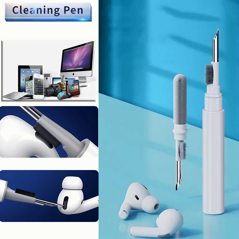 

2023 чистящая ручка, Bluetooth-наушники для Airpods, беспроводные наушники, набор для очистки наушников, щетка, гарнитуры, чехол, чистящие инструменты ...