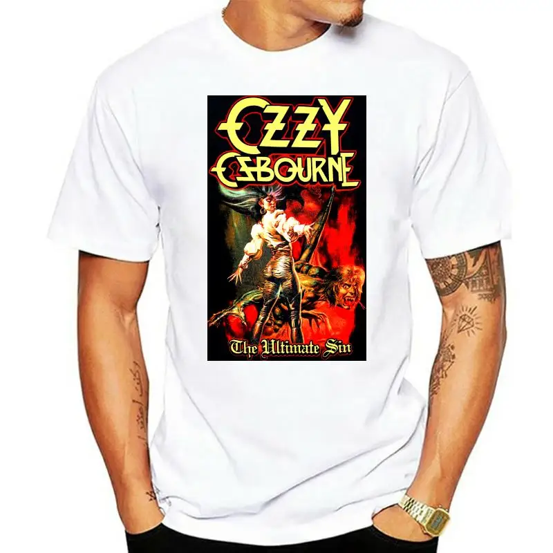 

Черная футболка с изображением осзи Борна