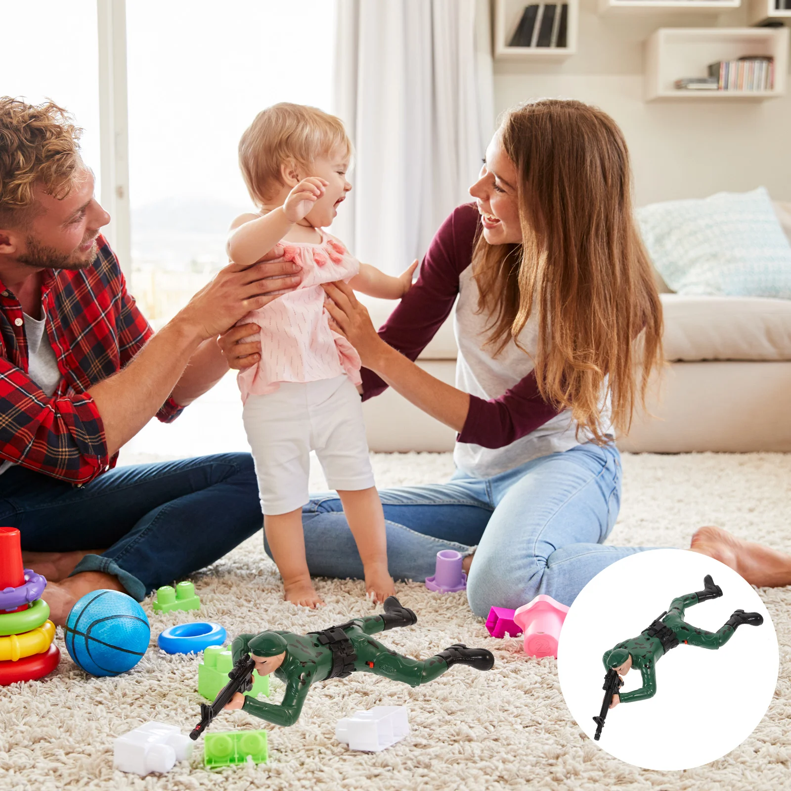 

Reptile Figure Toy Children Soldier Action Kids Male Electric Crawling Plastic Baby Climbing Toys