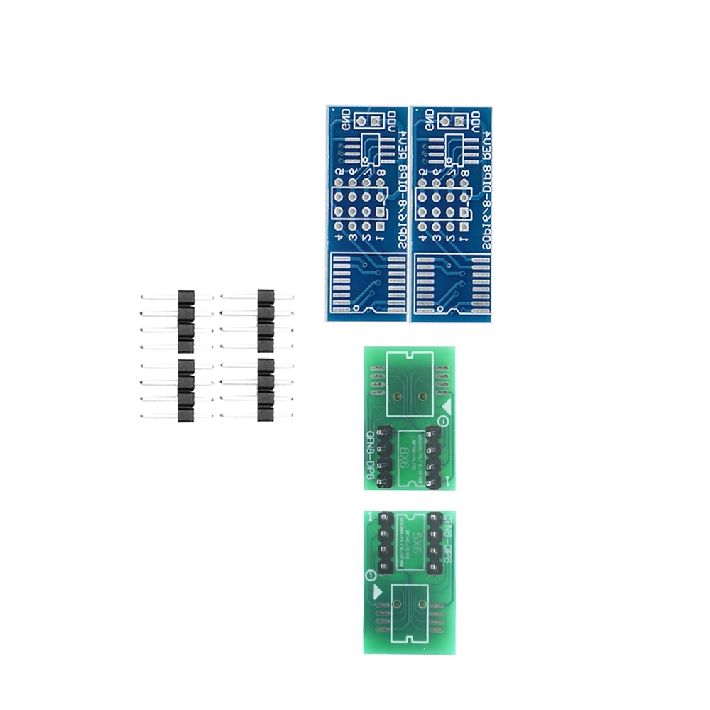 FN8 WSONDFN8 WSON8 MLF8 MLP8 QFN8  SOP16 To DIP8 IC Chips Socket  Adapter for TL866ii plus RT809H/F T48 T56 EZP2023  Programmer