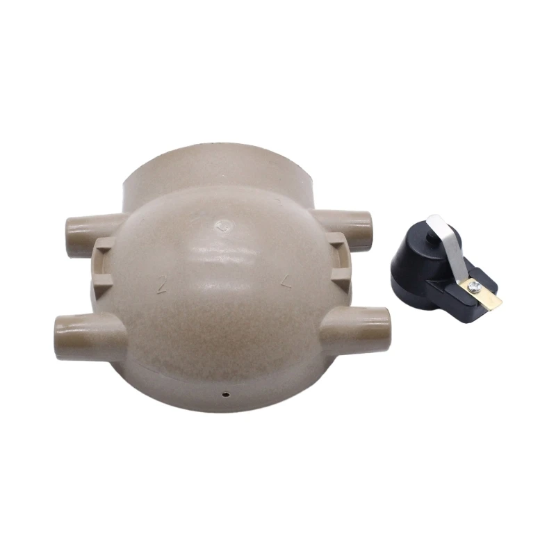 

High-performance Terminal Ignition Distributor Cap with Rotor Car Accessories Easy Installation for Tractors 2N 8N 9N