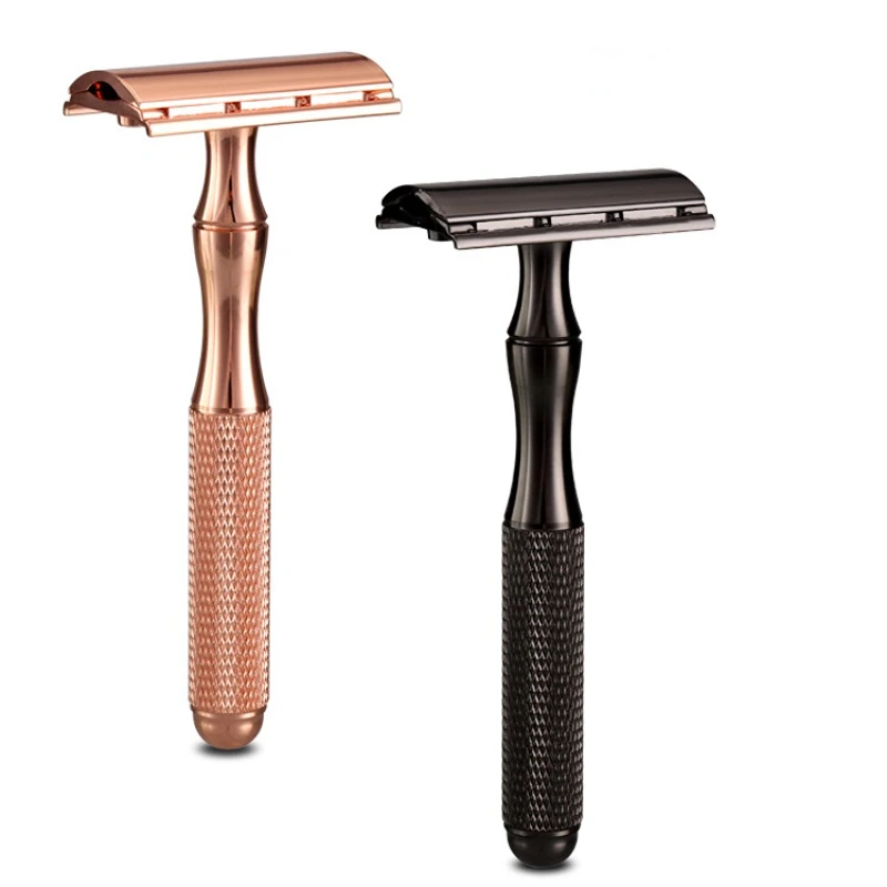 

Stainless Steel Classic Mens Shaving Mild to Aggressive Hair Removal Shaver Razor Shave Man Adjustable Safety Razor Double Edge