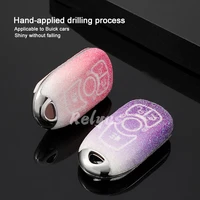 diamond crystal car key case protective cover for buick enkewei gl8 new regal regal shining key shell auto accessories