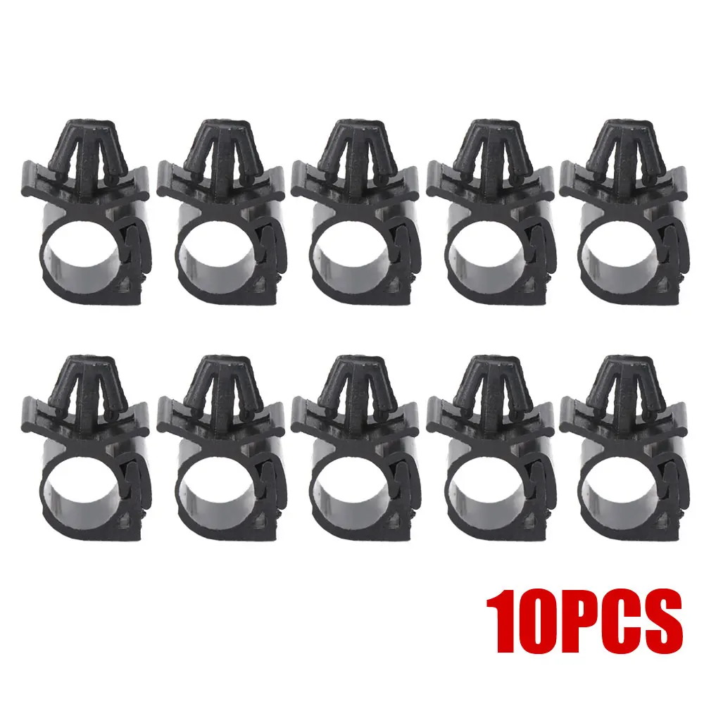 

10Pcs Durable Car Wiring Harness Fastener Clips Cable Pipe Tie Wrap Cable Clamp Oil Pipe Beam Line Push Mount Retainer Clip