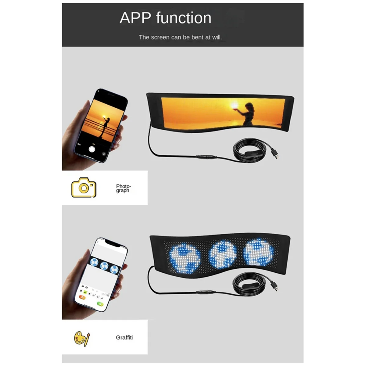 Автомобильный светодиодный экран