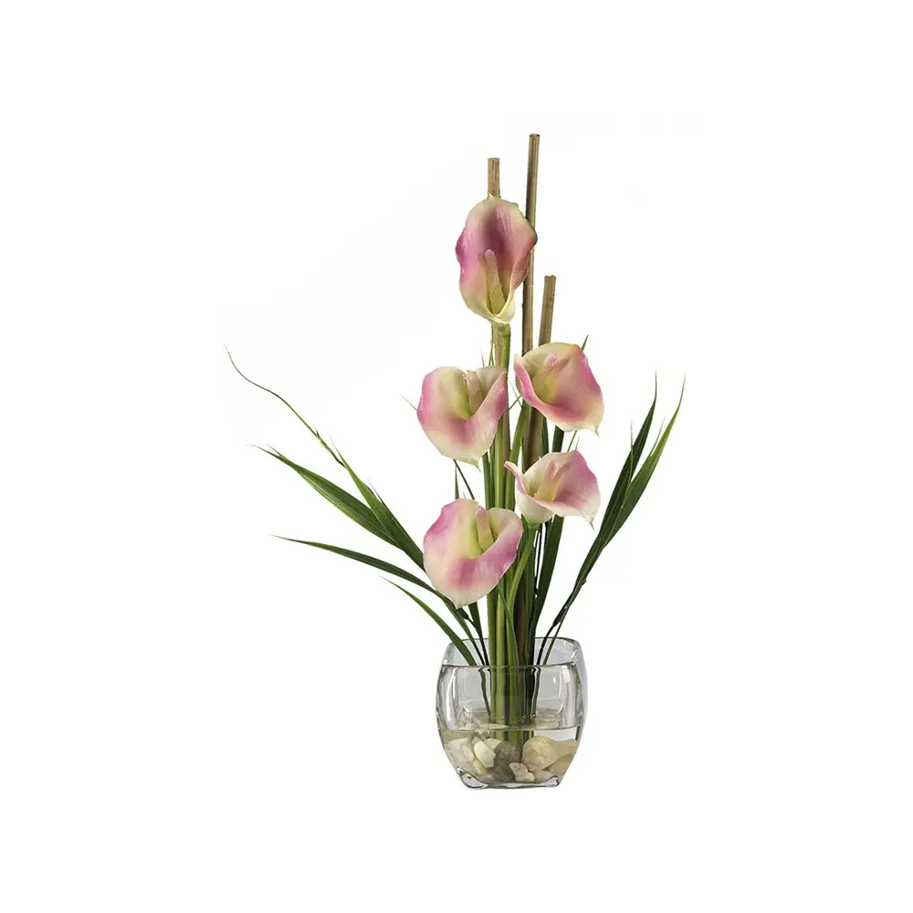 

Calla Lily Liquid Illusion Artificial Flowers, Pink