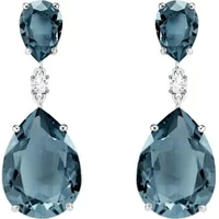 fashion womens earrings simple crystal drop pendant earrings for women ear jewelry factory direct sales