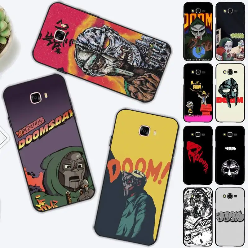 

MF DOOM Rapper Phone Case for Samsung J 4 5 6 7 8 prime plus 2018 2017 2016 J7 core