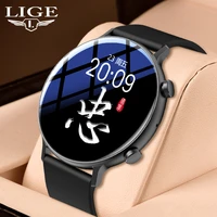 lige new men smart watch 2022 full touch hd bluetooth call watch waterproof sports fitness women smartwatch men for android ios