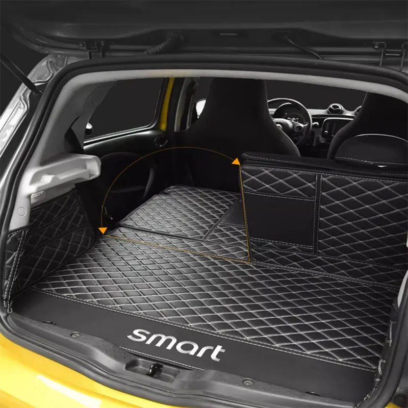 

Car Trunk Protection Mat Tail Box Carpet For Smart Fortwo Forfour 451 453 Luggage Storage Box Dust Anti-scratch Pad Accessories